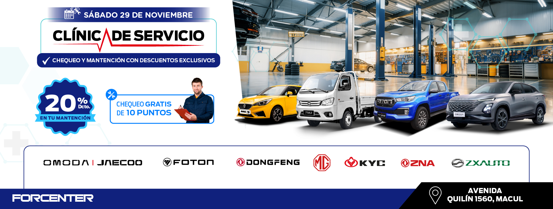 Clínica Servicio Ford 